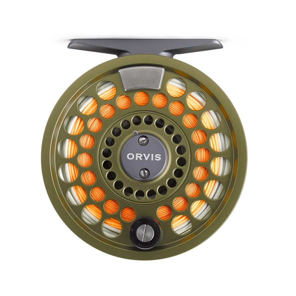 Orvis Battenkill Disc Spools in Matte Olive